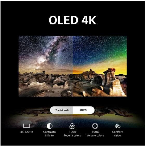 TV OLED | Serie B3 55'' | 4K Smart TV WebOS 23