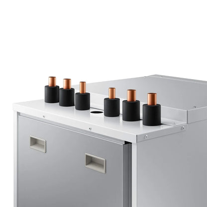 Samsung EHS MONO R32 Sistema integrato composto da pompa di calore Inverter 5 kW e sistema ClimateHub 200 litri per riscaldamento, raffrescamento e produzione ACS