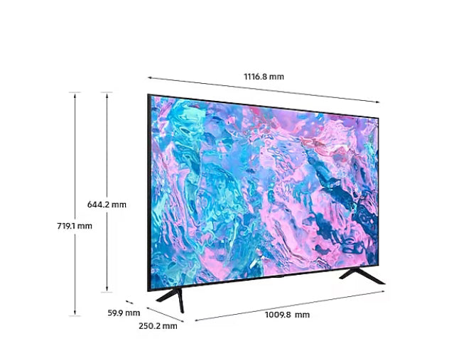 SAMSUNG TV LED UHD 50'' SMART TV 4K Mod. CU7172