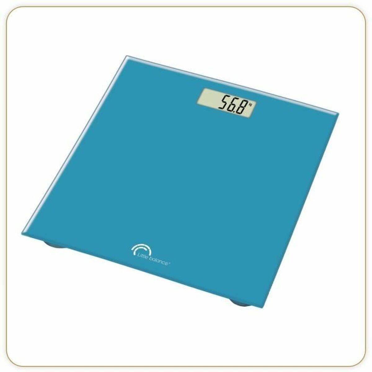Bilancia Digitale da Bagno Little Balance SB2 Turchese 160 kg