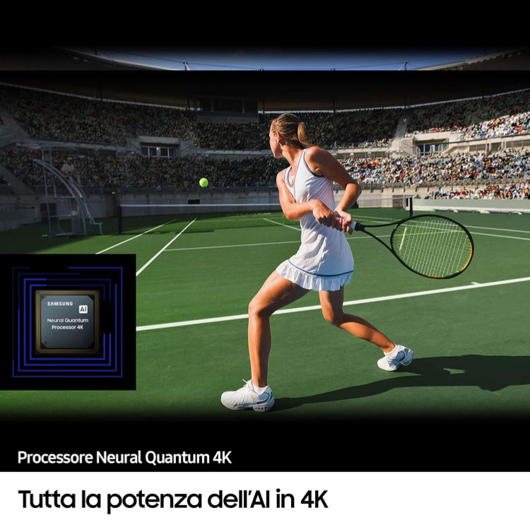 SAMSUNG Smart TV 65 Pollici 4K Ultra HD Display QLED Crystal Tizen - QE65Q80CAT Series 8