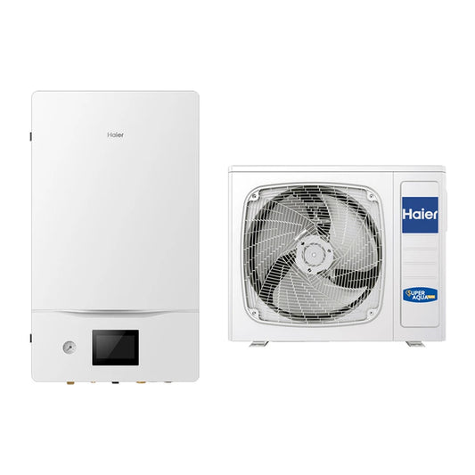 Haier SUPER ACQUA SPLIT HE S 4 Pompa di calore aria-acqua con modulo idronico reversibile split 4 kW