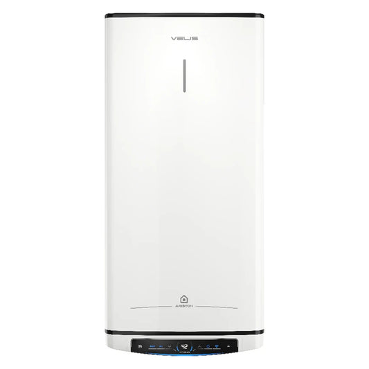 Ariston VELIS PRO DRY WI-FI 50 Scaldacqua elettrico murale doppio serbatoio ad accumulo, ultracompatto multiposizione, dotato di Wi-Fi e resistenza a secco 3100908