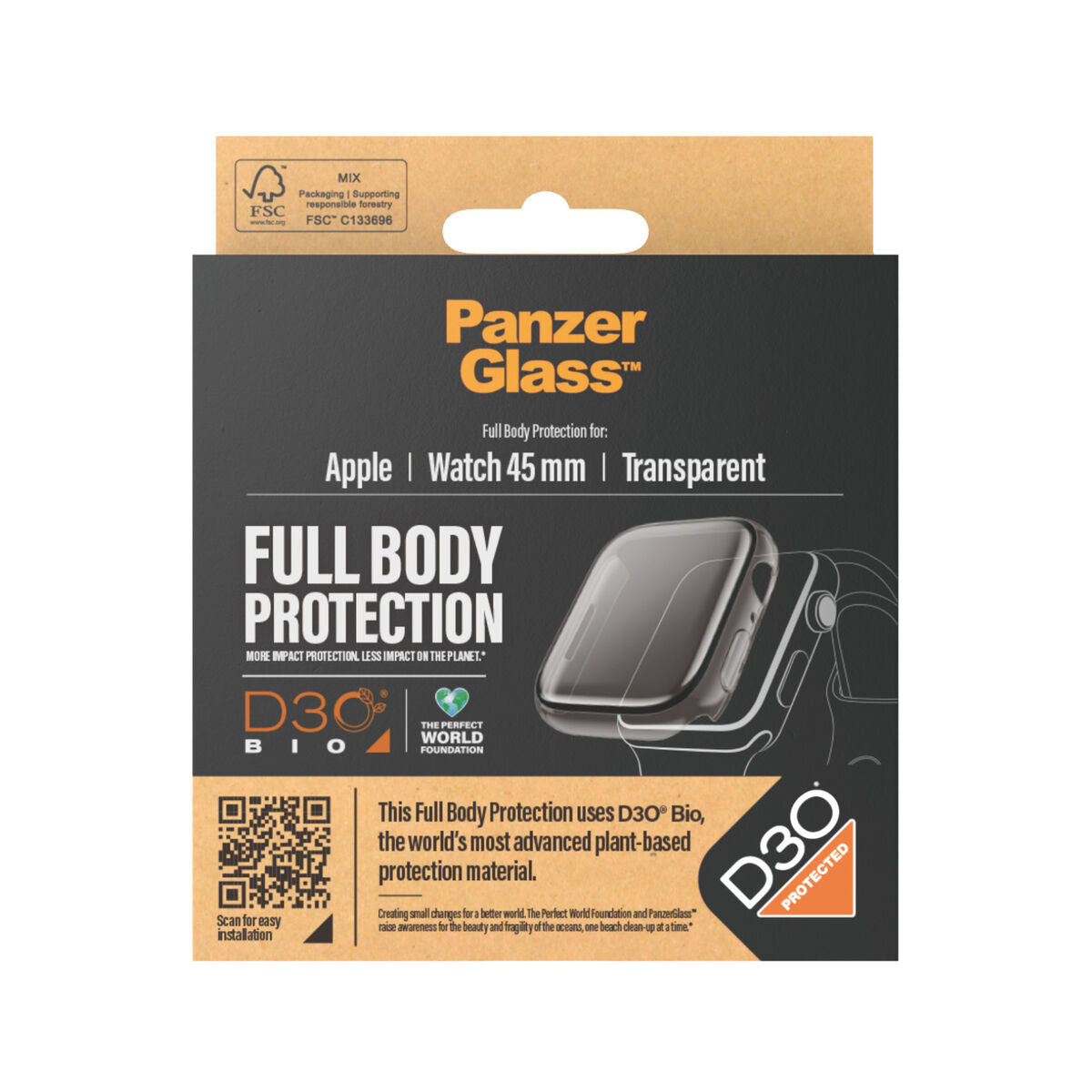 Smartwatch Panzer Glass 3687 Trasparente