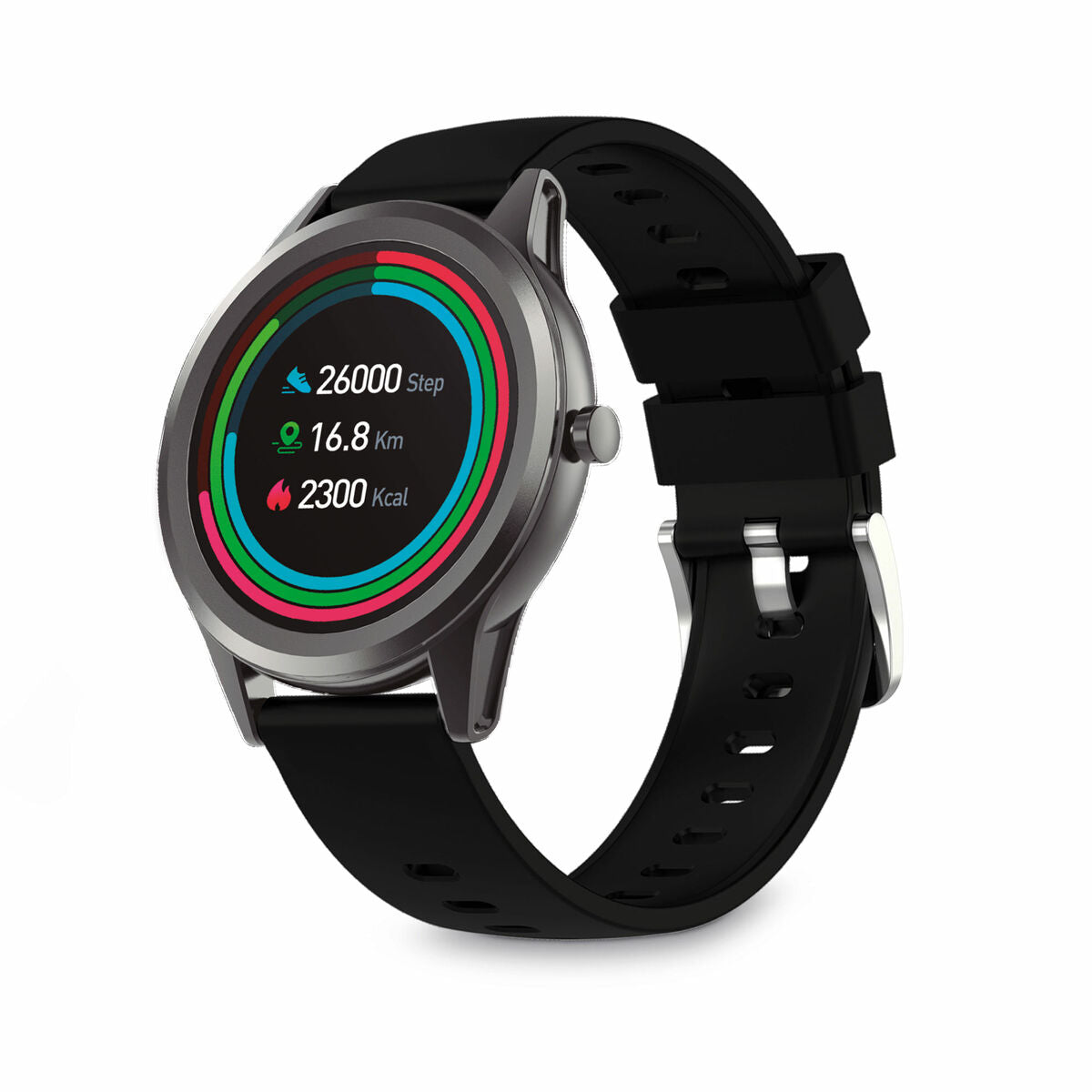 Smartwatch KSIX BXSW12GN Grigio 1,28