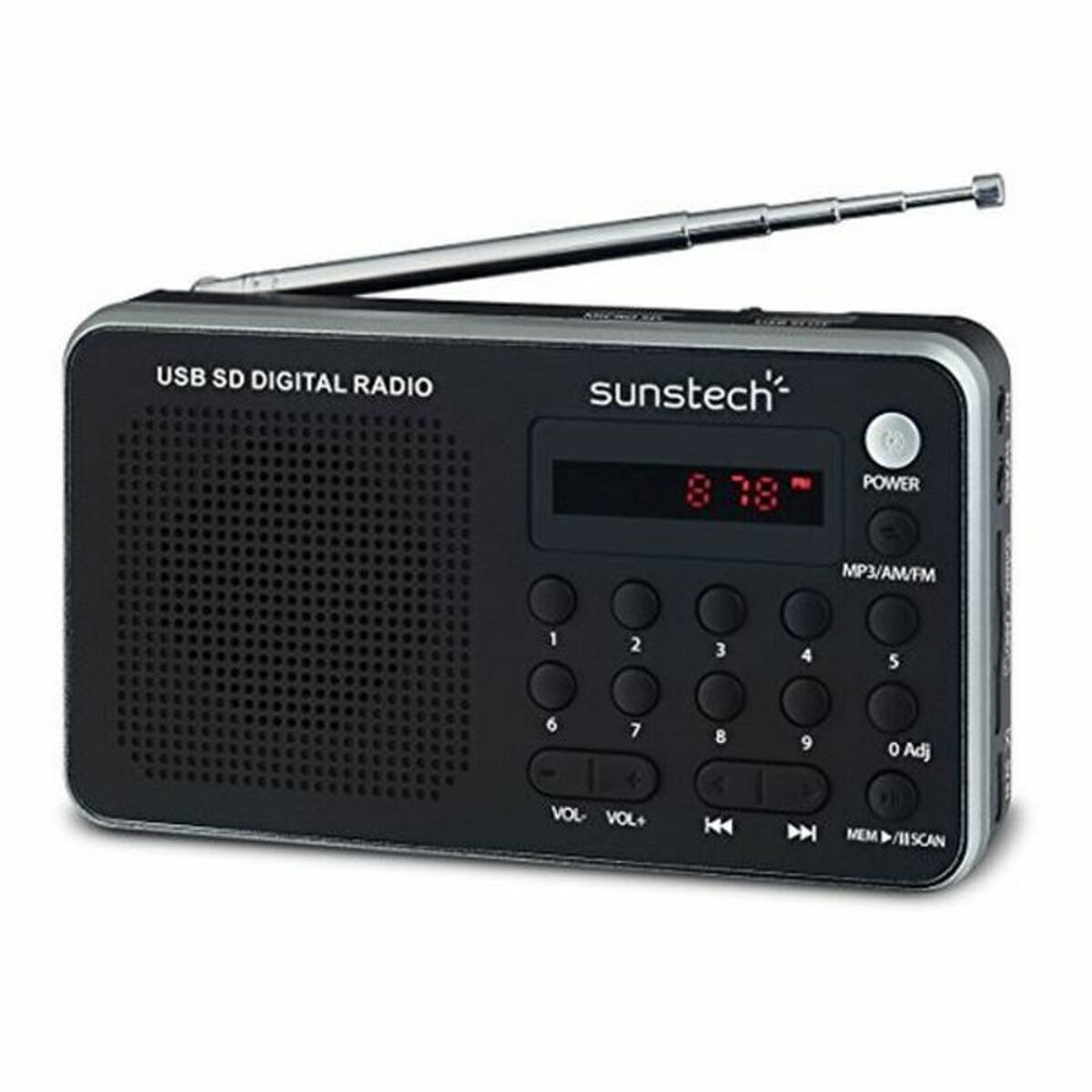 Radio Portatile Digitale Sunstech RPDS32SL Wi-Fi