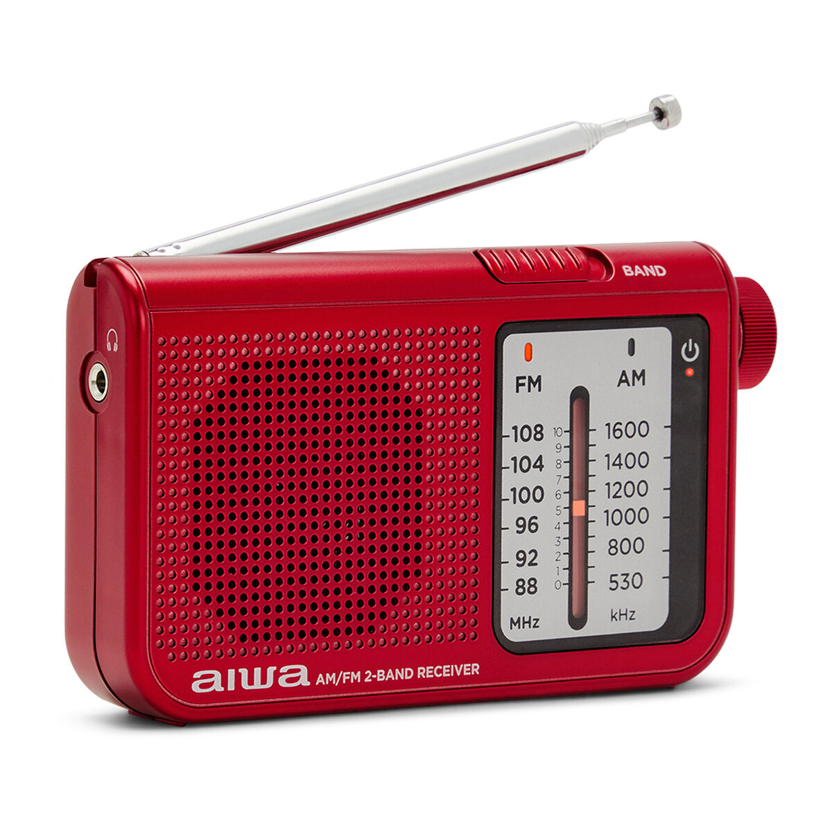 Radio Portatile Aiwa AM/FM Rosso