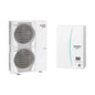 Mitsubishi LARGE SPLIT Sistema idronico composto da pompa di calore Inverter ECODAN 22 kW trifase con HYDROBOX LARGE reversibile