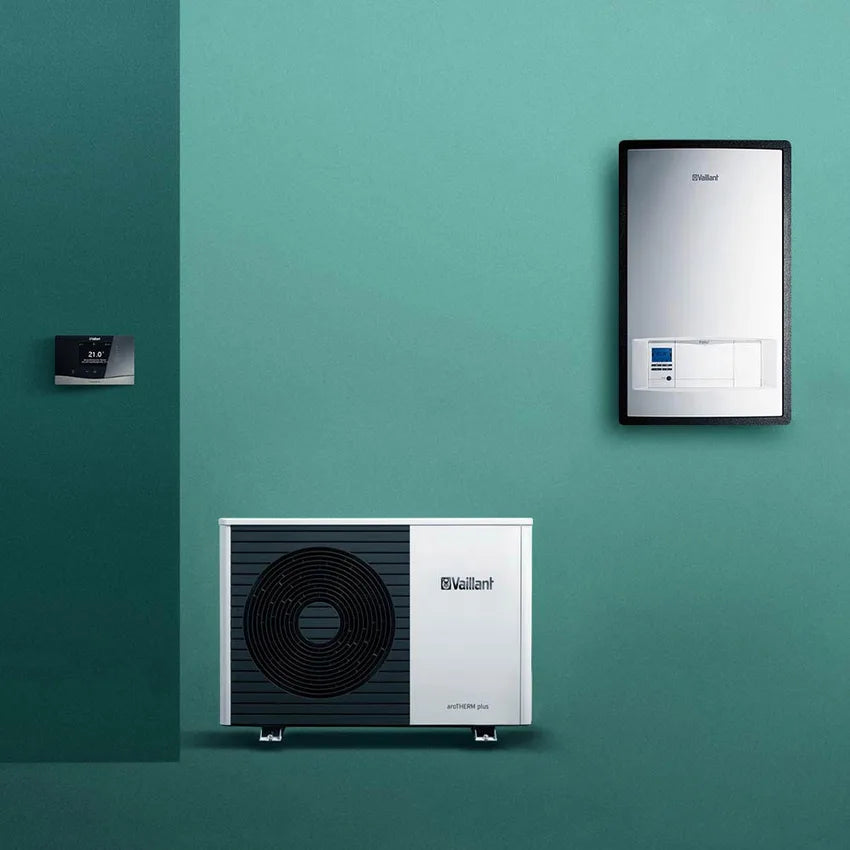 Vaillant Kit aroTHERM plus VWL 55/6 A 230V S3 Pompa di calore aria/acqua monoblocco monofase + VWZ MEH 97/6 Modulo Murale 0010038574