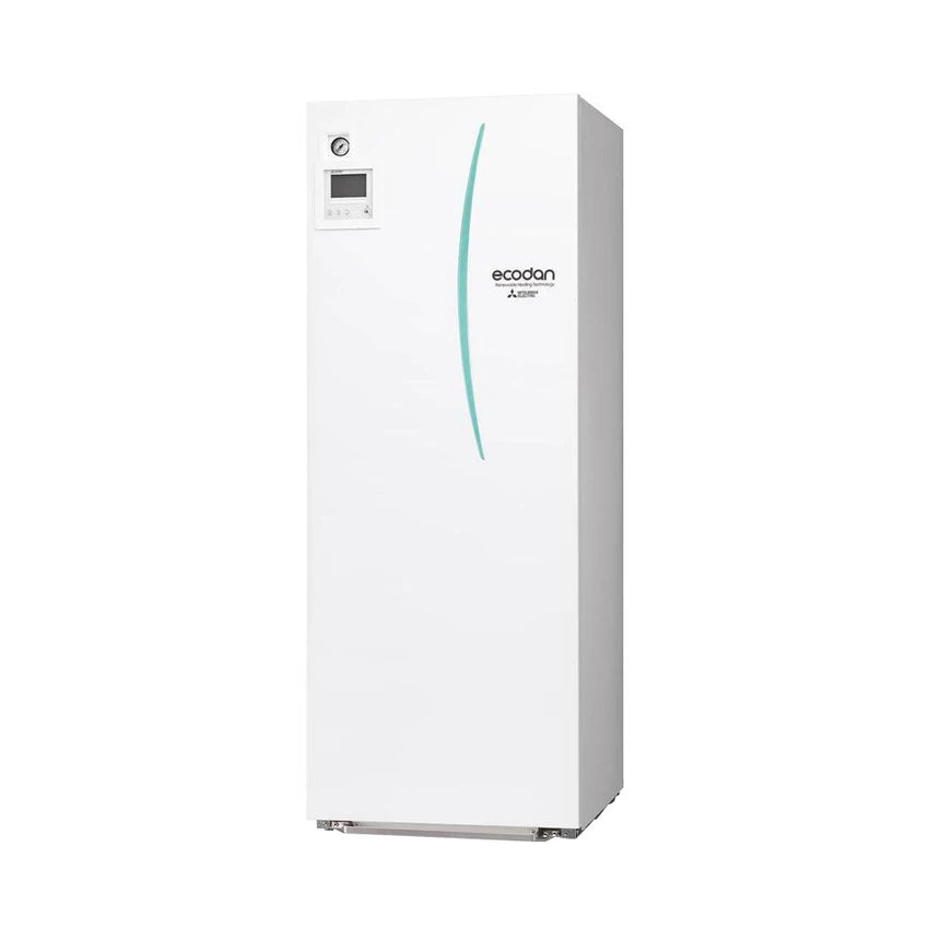 Mitsubishi ECODAN MULTI COMFORT R32 sistema per raffrescamento, riscaldamento e acqua calda sanitaria HYDROTANK SMALL 200 l | unità esterna 8.5 kW | unità interne a parete 9000+9000+9000+9000