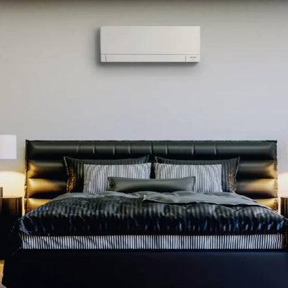 Mitsubishi ECODAN MULTI COMFORT R32 sistema per raffrescamento, riscaldamento e acqua calda sanitaria HYDROTANK SMALL 200 l | unità esterna 8.5 kW | unità interne a parete 9000+9000+9000+9000