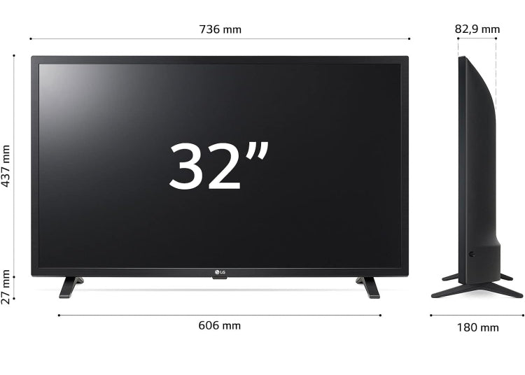 LG FULL HD 32'' SERIE LQ631C SMART TV